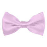 Load image into Gallery viewer, TheDapperTie Men&#39;s Solid Color 2.5 W And 4.5 L Inch Pre-Tied adjustable Bow Ties Men&#39;s Solid Color Bow Tie TheDapperTie Light Pink  
