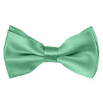 Load image into Gallery viewer, TheDapperTie Men&#39;s Solid Color 2.5 W And 4.5 L Inch Pre-Tied adjustable Bow Ties Men&#39;s Solid Color Bow Tie TheDapperTie Mint Green  
