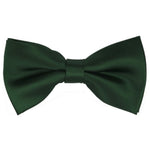 Load image into Gallery viewer, TheDapperTie Men&#39;s Solid Color 2.5 W And 4.5 L Inch Pre-Tied adjustable Bow Ties Men&#39;s Solid Color Bow Tie TheDapperTie Forest Green  
