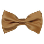 Load image into Gallery viewer, TheDapperTie Men&#39;s Solid Color 2.5 W And 4.5 L Inch Pre-Tied adjustable Bow Ties Men&#39;s Solid Color Bow Tie TheDapperTie Copper  

