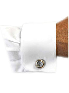 Marquis Men's Textured Slim Fit French Cuff Lay down Cotton Tuxedo Shirt Dress Shirt Marquis   