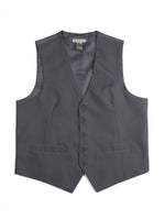 Load image into Gallery viewer, Marquis Men&#39;s Streamlined 5 Button Formal Suit Vest Vests Marquis Charcoal XS 
