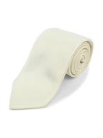Load image into Gallery viewer, Boy&#39;s Age 12-18 Solid Color Poly Neck Tie Boy&#39;s Solid Color Neck Tie TheDapperTie Beige 49&quot; 
