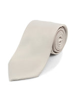 Load image into Gallery viewer, Boy&#39;s Age 12-18 Solid Color Poly Neck Tie Boy&#39;s Solid Color Neck Tie TheDapperTie Sand 49&quot; 
