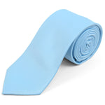 Load image into Gallery viewer, Men&#39;s Solid Color 2.75 Inch Wide And 57 Inch Long Slim Neckties Neck Tie TheDapperTie Sky Blue  
