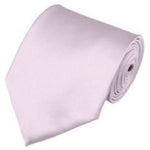 Load image into Gallery viewer, TheDapperTie Solid Color 3.5 Inch Wide And 62 Inch Extra Long Necktie For Big &amp; Tall Men Neck Tie TheDapperTie Light Pink  
