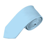 Load image into Gallery viewer, TheDapperTie Boy&#39;s Solid Color 2.75 Inch Wide And 48 Inch Long Neckties Neck Tie TheDapperTie Powder Blue  
