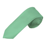 Load image into Gallery viewer, TheDapperTie Boy&#39;s Solid Color 2.75 Inch Wide And 48 Inch Long Neckties Neck Tie TheDapperTie Mint Green  
