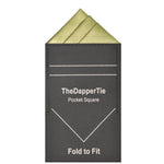 Load image into Gallery viewer, TheDapperTie - Men&#39;s Trifecta Triangle Pre Folded Pocket Square Prefolded Pocket Squares TheDapperTie Sage Regular 
