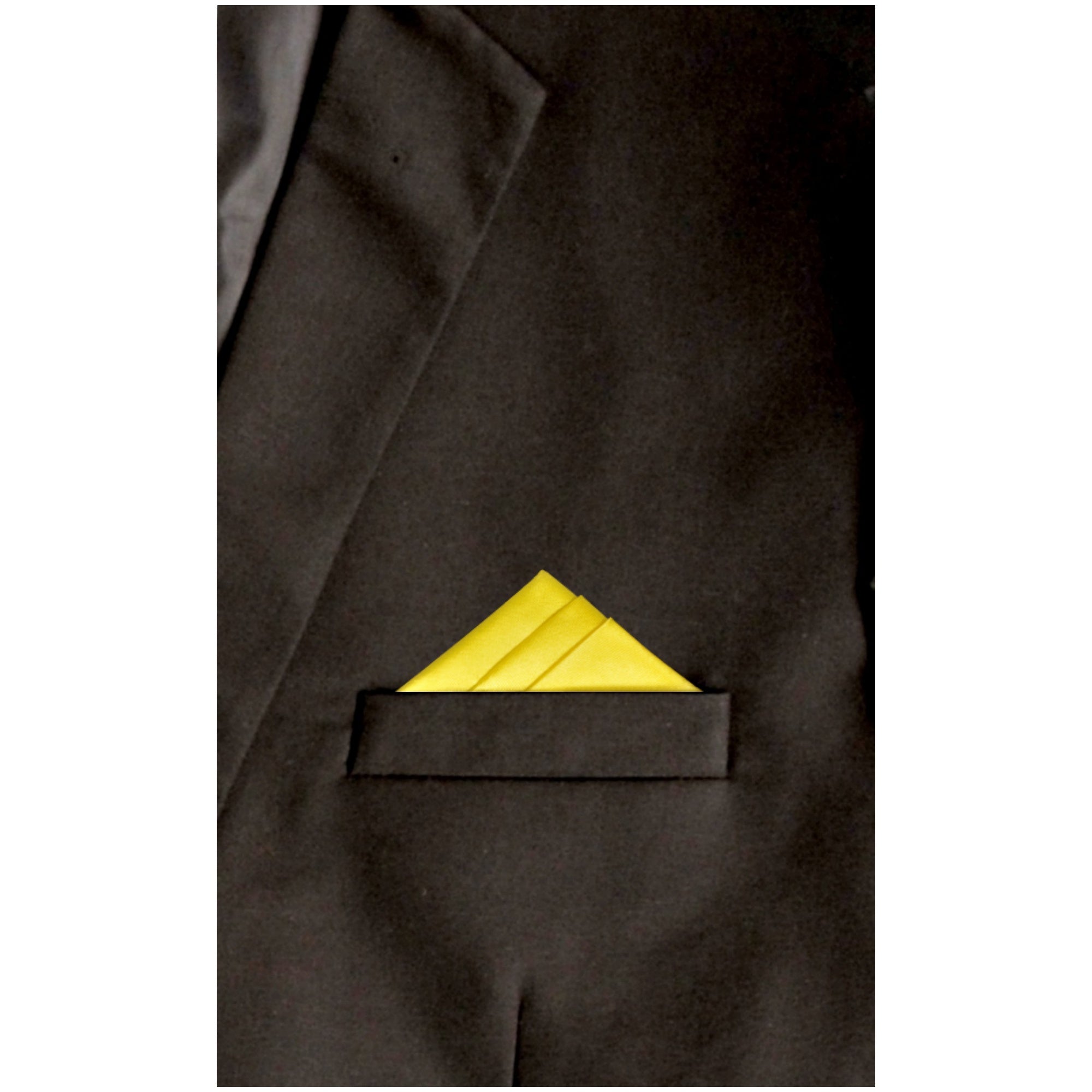 TheDapperTie - Men's Trifecta Triangle Pre Folded Pocket Square Prefolded Pocket Squares TheDapperTie   