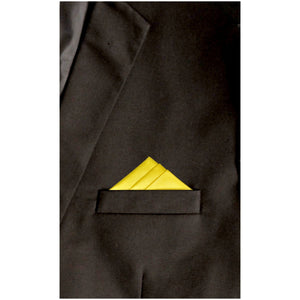 TheDapperTie - Men's Trifecta Triangle Pre Folded Pocket Square Prefolded Pocket Squares TheDapperTie   
