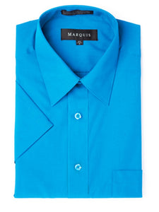 Marquis Men's Short Sleeve Dress Shirt