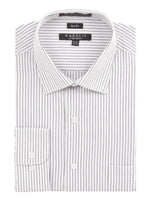 Load image into Gallery viewer, Marquis Men&#39;s Pin Striped Slim Fit Dress Shirt Slim Fit Dress Shirt Marquis White X - Large 17.5 35-36 
