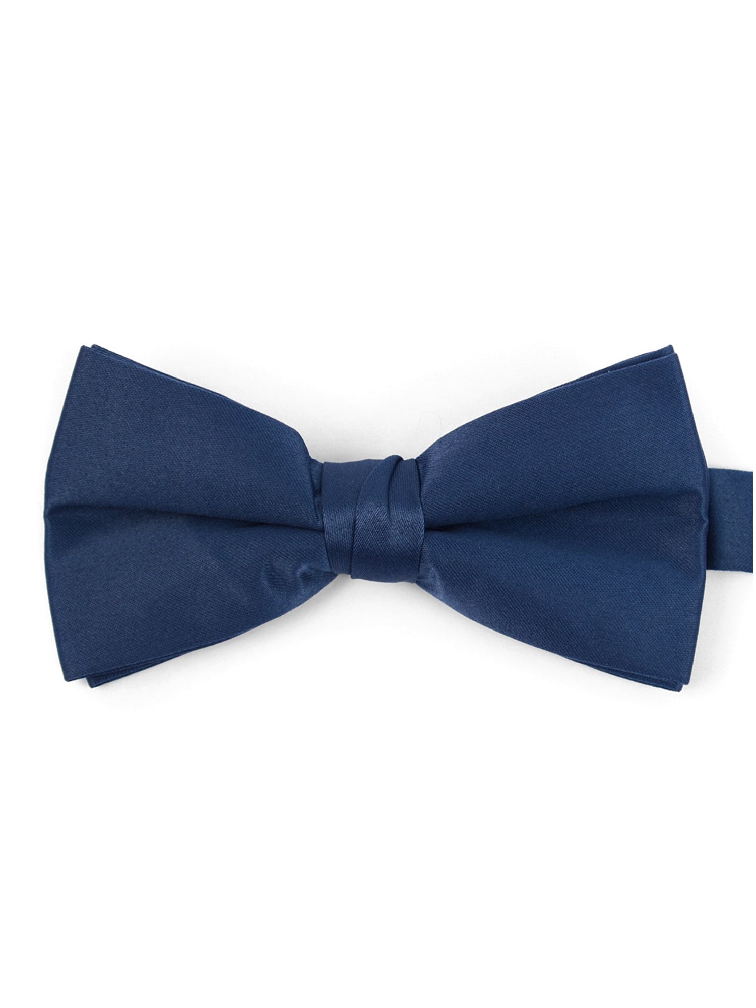Men's Pre-tied Adjustable Length Bow Tie - Formal Tuxedo Solid Color Men's Solid Color Bow Tie TheDapperTie French Blue One Size 