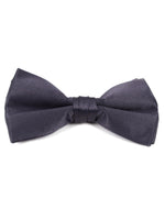 Load image into Gallery viewer, Men&#39;s Pre-tied Adjustable Length Bow Tie - Formal Tuxedo Solid Color Men&#39;s Solid Color Bow Tie TheDapperTie Charcoal One Size 
