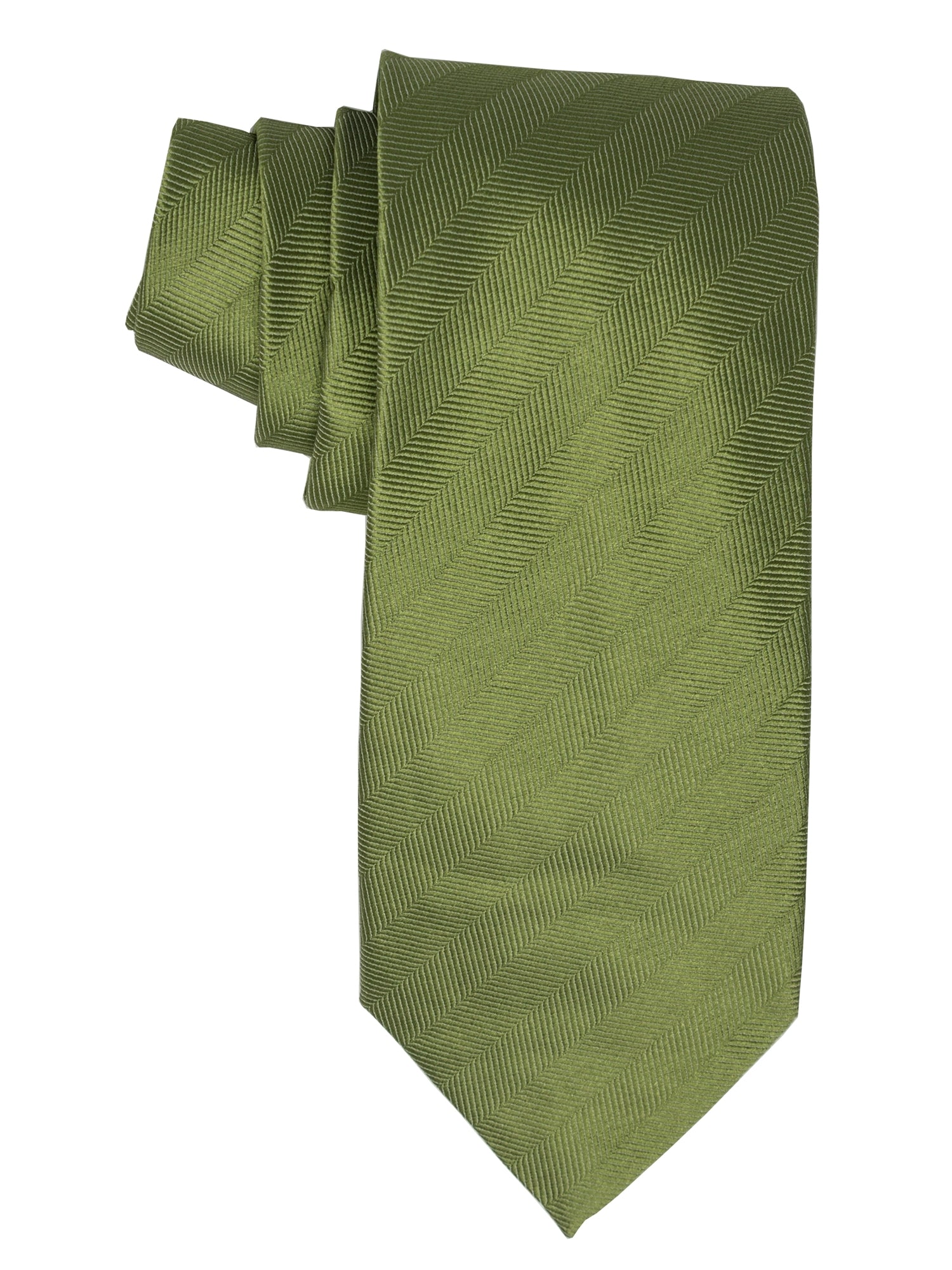 Men's Silk Woven Wedding Neck Tie Collection Neck Tie TheDapperTie Green Solid 2 Regular 