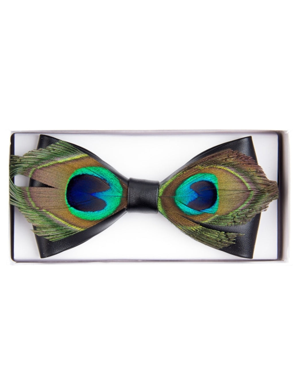 Men's Novelty Feather Banded Bow Tie Bow Tie TheDapperTie   