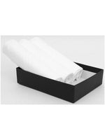 Load image into Gallery viewer, Men&#39;s White Fancy Plain Cotton Handkerchiefs Prefolded Pocket Squares Umo Lorenzo   
