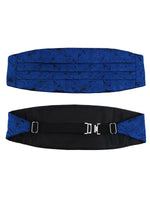 Load image into Gallery viewer, Men&#39;s Paisley Matching Adjustable Cummerbund and Bow tie Set Men&#39;s Solid Color Bow Tie TheDapperTie   

