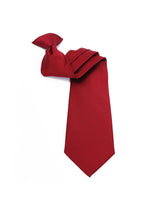 Load image into Gallery viewer, Men&#39;s Solid Color 19&quot; Clip On Neck Tie Clip On Neck Tie TheDapperTie Burgundy One Size 
