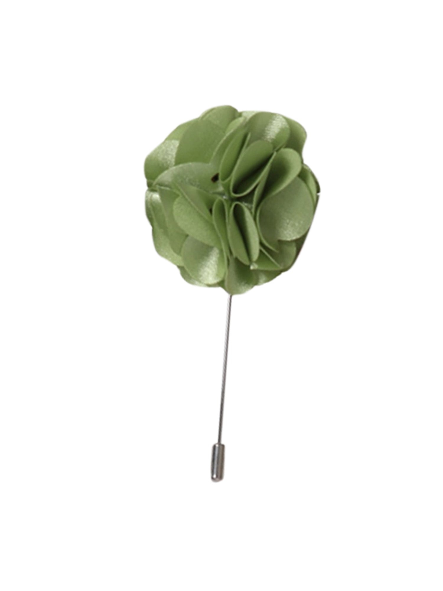 Men's Flower Lapel Pin Boutonniere For Suit Lapel Pin TheDapperTie Mint Regular 