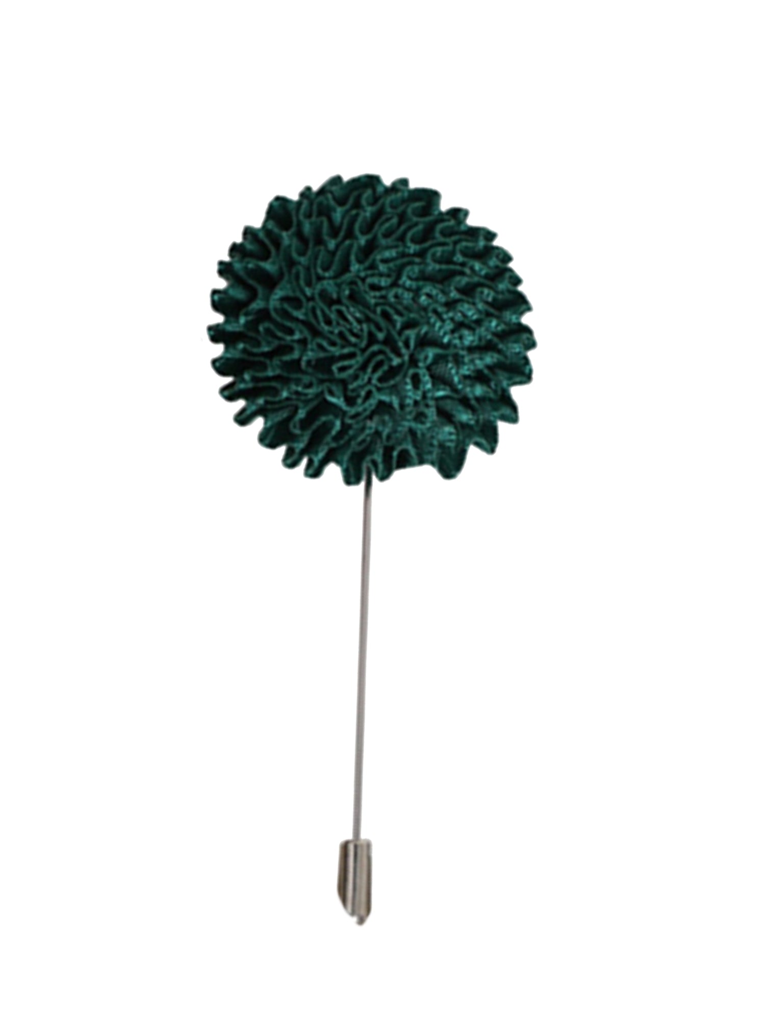 Men's Marigold Flower Lapel Pin Boutonniere For Suit Lapel Price TheDapperTie Green Regular 