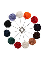 Load image into Gallery viewer, Men&#39;s Marigold Flower Lapel Pin Boutonniere For Suit Lapel Price TheDapperTie   

