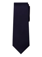 Load image into Gallery viewer, Marquis Men&#39;s Solid Neck Tie &amp; Hanky Set Neck Ties Marquis Navy Blue One Size 
