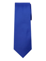 Load image into Gallery viewer, Marquis Men&#39;s Solid Neck Tie &amp; Hanky Set Neck Ties Marquis Royal Blue One Size 
