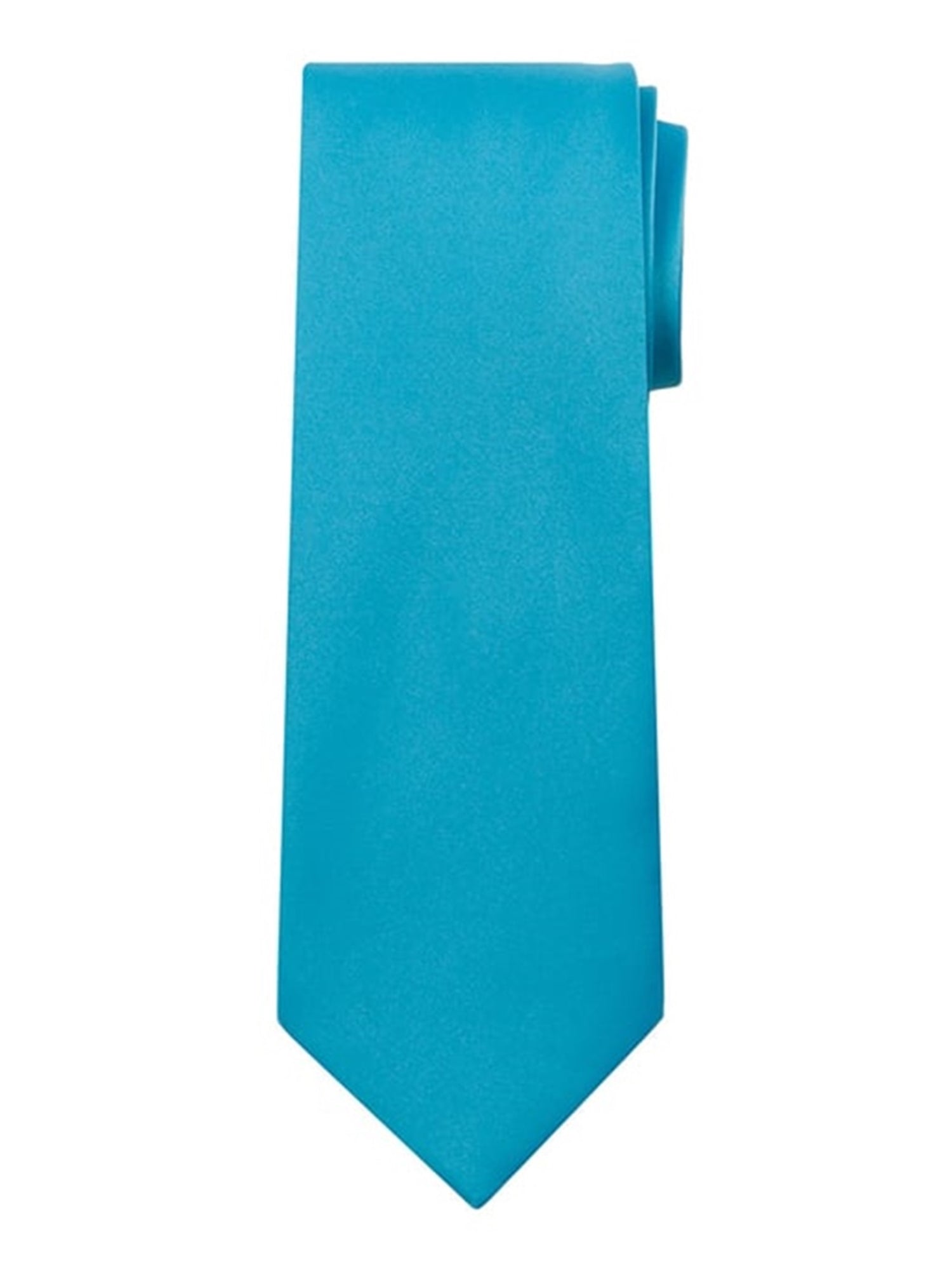 Marquis Men's Solid Neck Tie & Hanky Set Neck Ties Marquis Turquoise One Size 