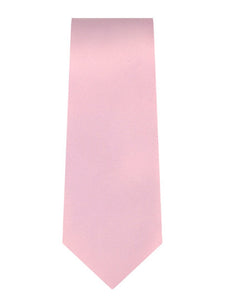 Marquis Men's Solid Slim Neck Tie & Hanky Set Neck Ties TheDapperTie Pink One Size 