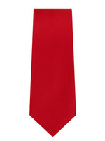 Load image into Gallery viewer, Marquis Men&#39;s Solid Slim Neck Tie &amp; Hanky Set Neck Ties TheDapperTie Red One Size 
