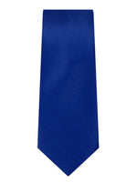 Load image into Gallery viewer, Marquis Men&#39;s Solid Slim Neck Tie &amp; Hanky Set Neck Ties TheDapperTie Royal Blue One Size 
