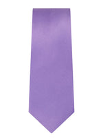 Load image into Gallery viewer, Marquis Men&#39;s Solid Slim Neck Tie &amp; Hanky Set Neck Ties TheDapperTie Violet One Size 
